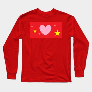 Heart and Stars Long Sleeve T-Shirt